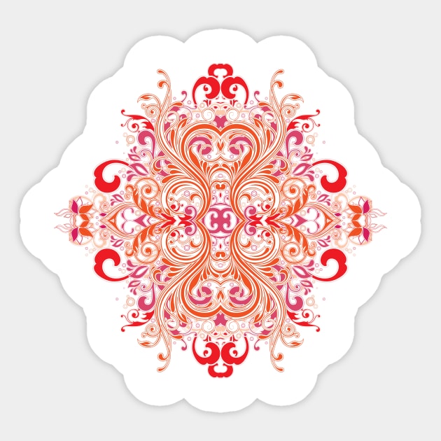 Chinese Flower Sticker by Danion